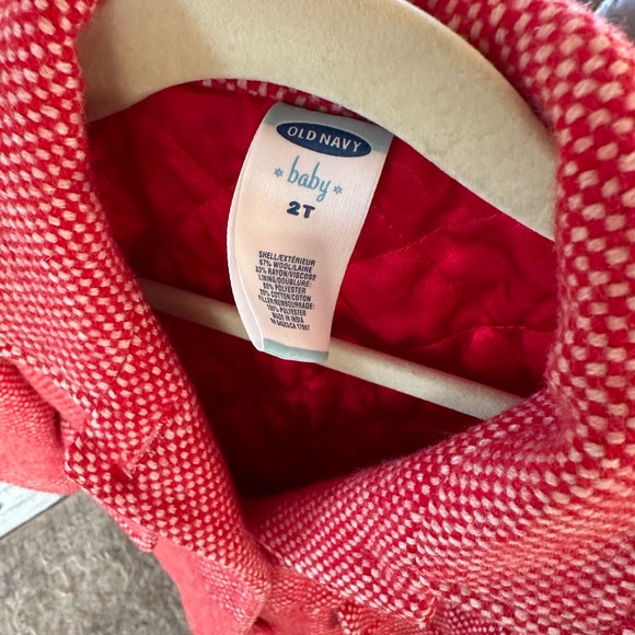 Red PeaCoat 2T - Picture 3 of 5